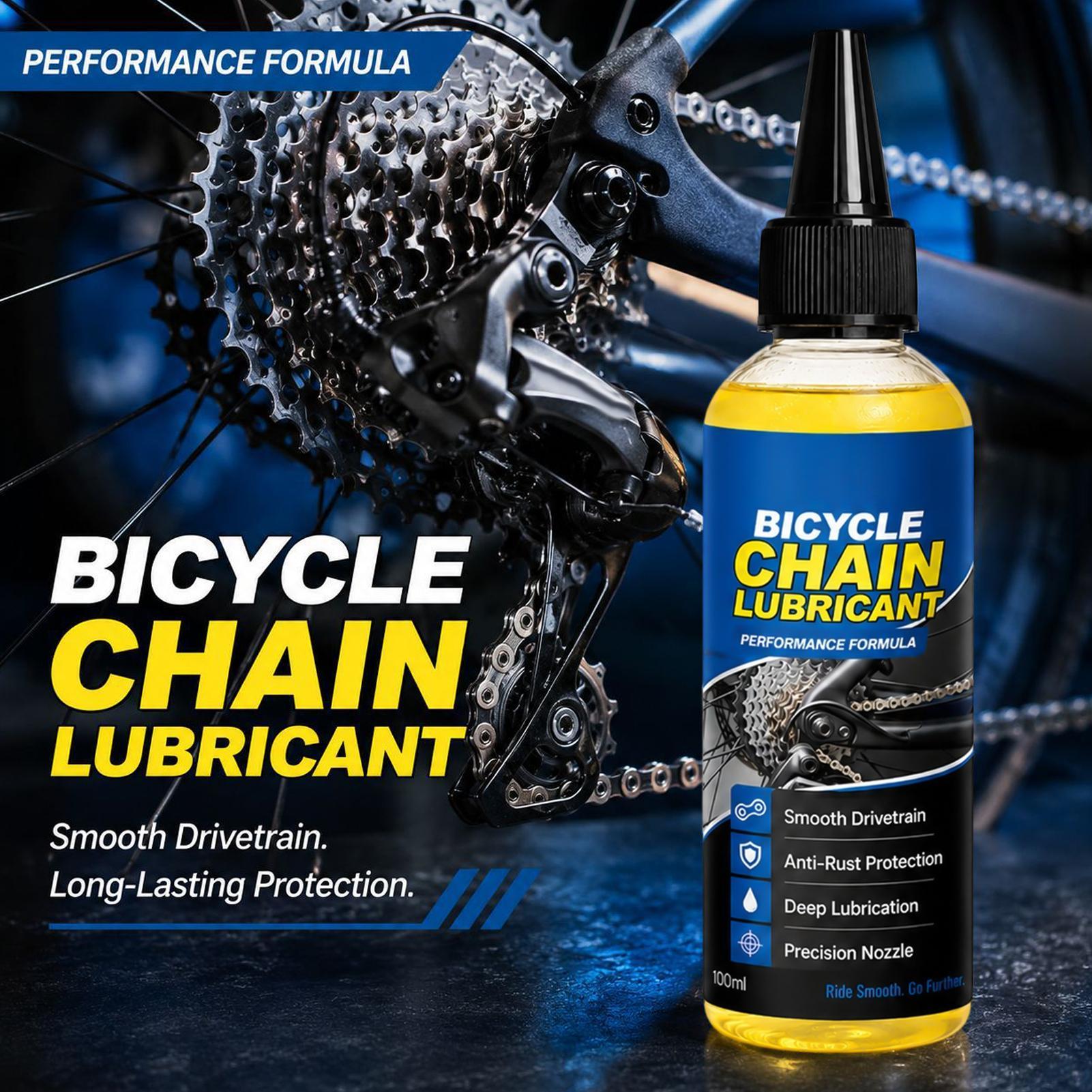 Bicycle Chain Lubricant 100ml  - огляд і ціна Motorcycle Gear Oil For Chain