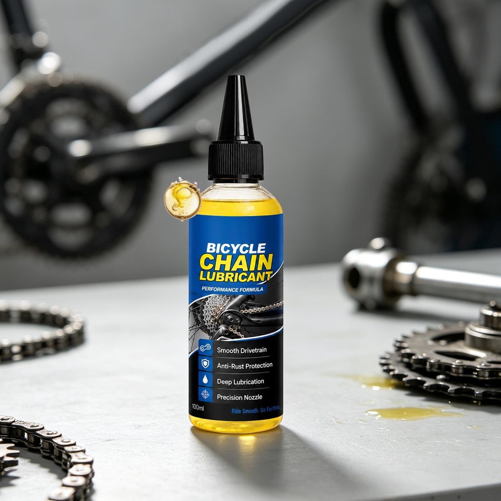 Bicycle Chain Lubricant 100ml  - огляд і ціна Motorcycle Gear Oil For Chain