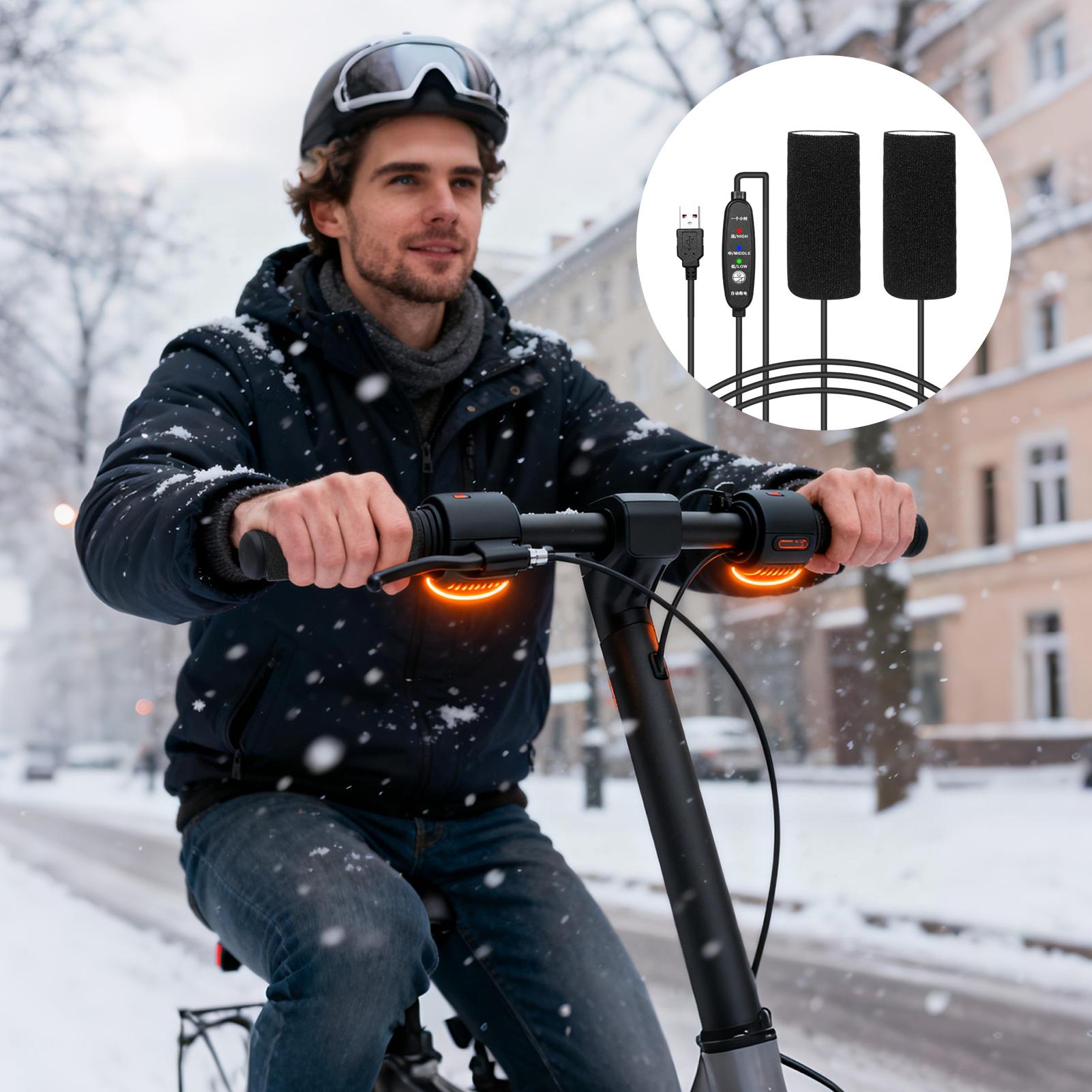 Motorcycle Heated Grips 3-Temp - огляд і ціна Handlebar Grip Heated