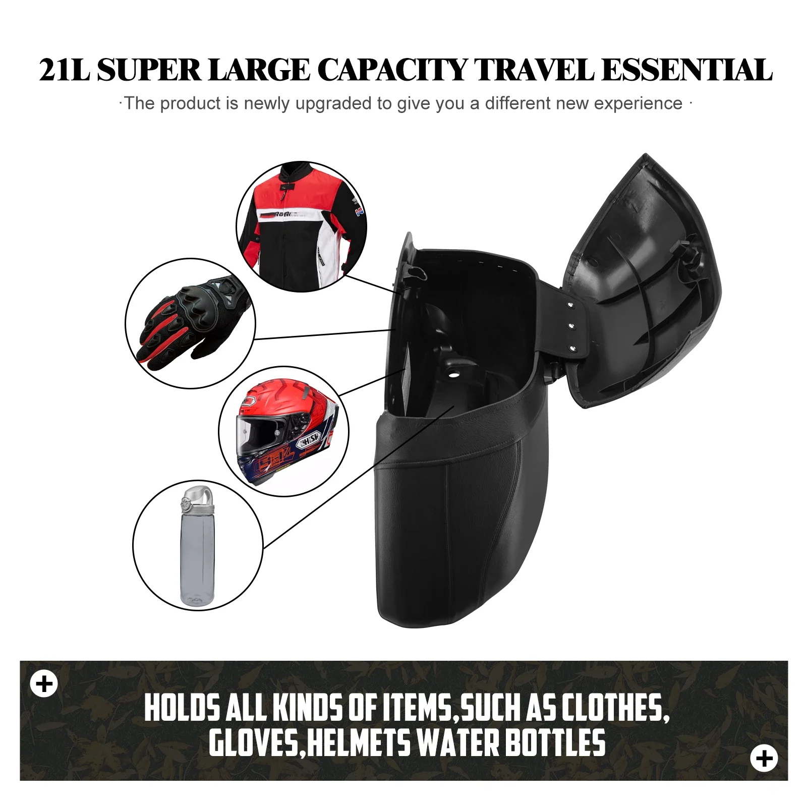 Motorcycle Hard Bags Saddlebag - огляд і ціна Motorcycle Gear Backpack