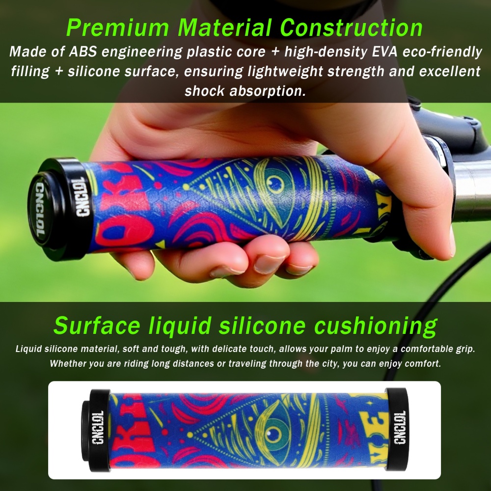 CNCLOL 3D Anti-Slip Silicone B - огляд і ціна Handlebar Grip Heated