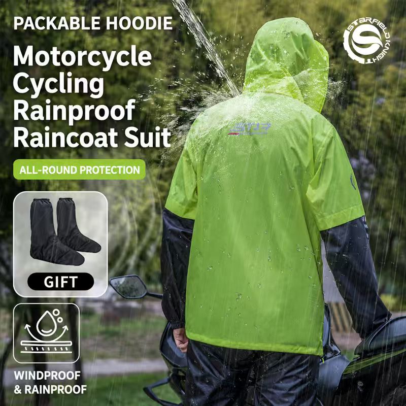 SFK Motorcycle Riding Raincoat - огляд і ціна Motorcycle Gear Mens
