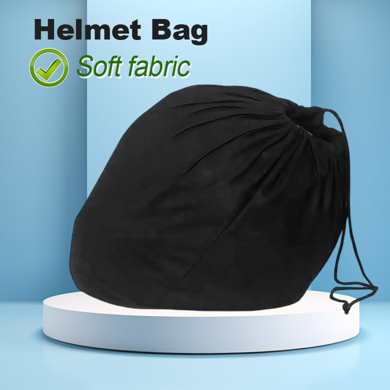 Soft Helmet Bag Plush Drawstri - огляд і ціна Motorcycle Gear Backpack